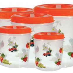 Conical Storage Container 5 pcs Set